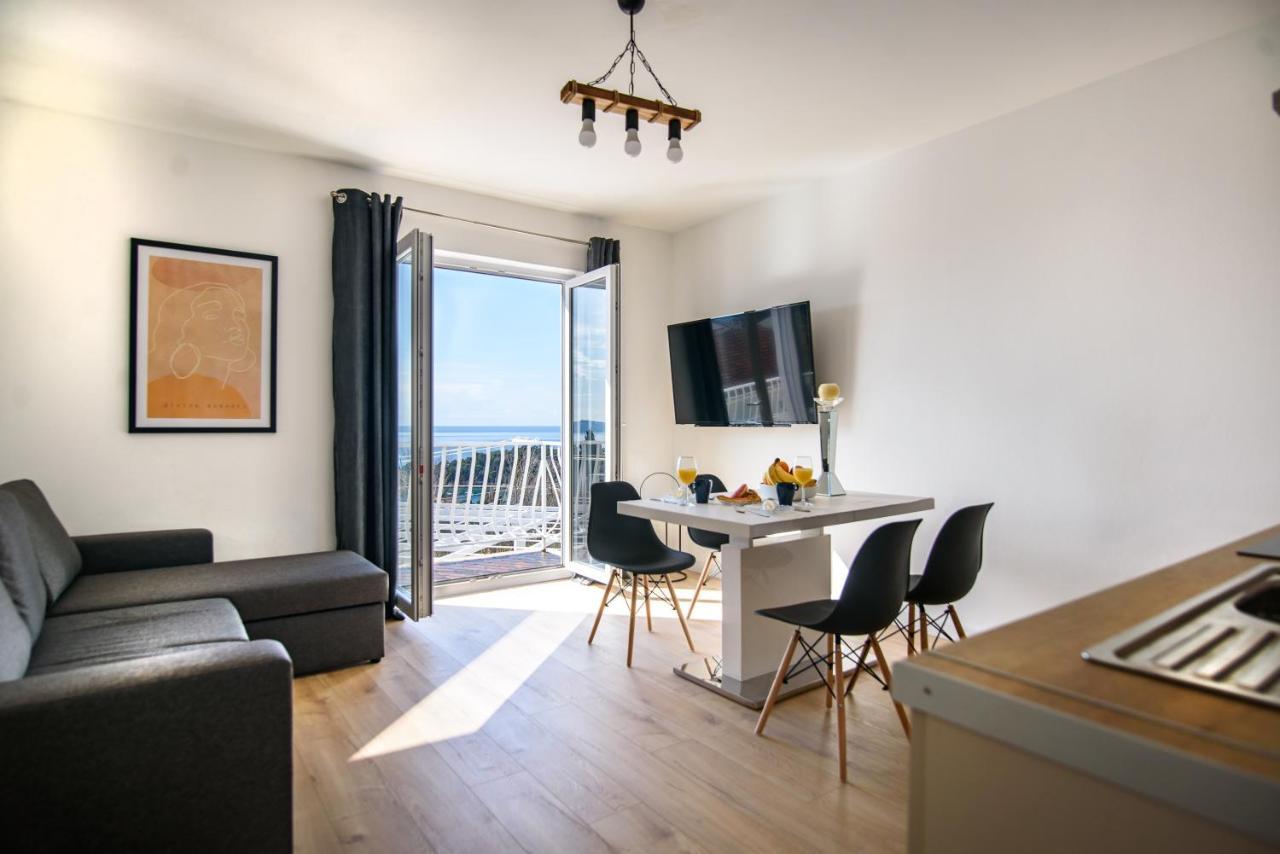 Aurora Seaview Apartment Mlini Esterno foto
