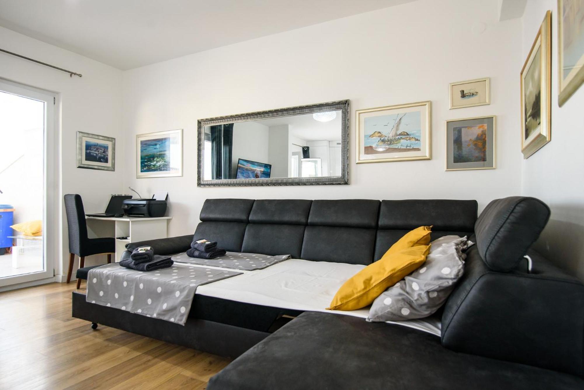 Aurora Seaview Apartment Mlini Esterno foto
